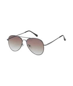 Jordan By Nayked Apparel Flat Lens Aviator Sunglasses With Sunglass Case And Microfiber Cloth