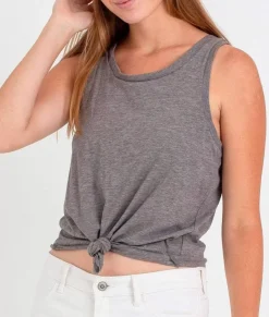 Ladies Ridiculously Soft Lightweight Knotted Tank