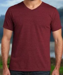 Men'S Big Ridiculously Soft Recycled Lightweight V-Neck T-Shirt