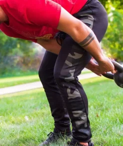 Men'S Camo Panel Midweight Tech Fleece Active Jogger/Discontinued