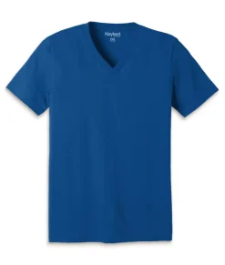Men'S Classic Cotton Big Short Sleeve V-Neck T-Shirt