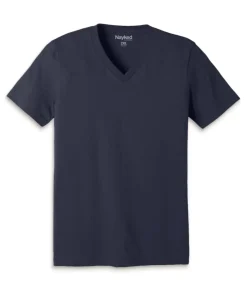 Men'S Classic Cotton Big Short Sleeve V-Neck T-Shirt