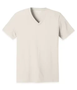 Men'S Classic Cotton Big Short Sleeve V-Neck T-Shirt