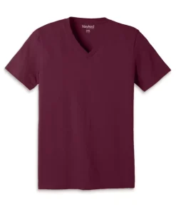 Men'S Classic Cotton Big Short Sleeve V-Neck T-Shirt