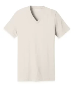 Men'S Classic Cotton Short Sleeve V-Neck T-Shirt