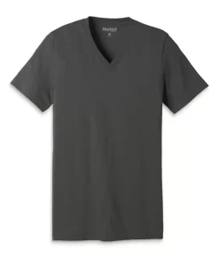 Men'S Classic Cotton Short Sleeve V-Neck T-Shirt