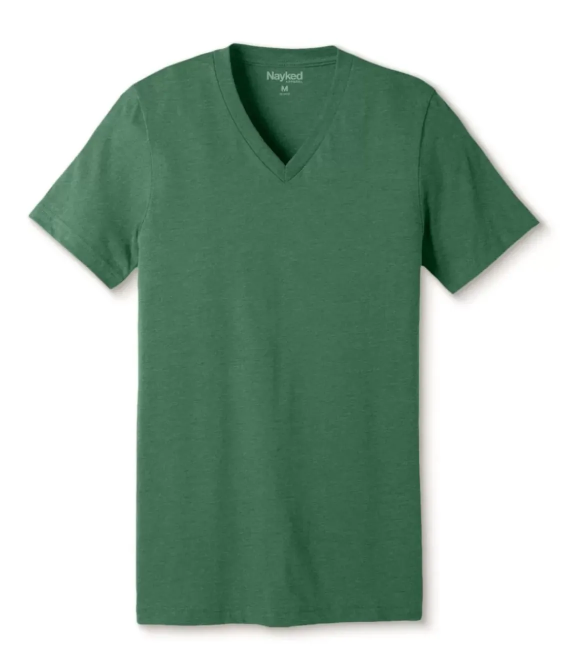 Men'S Classic Soft Heathered Short Sleeve V-Neck T-Shirt