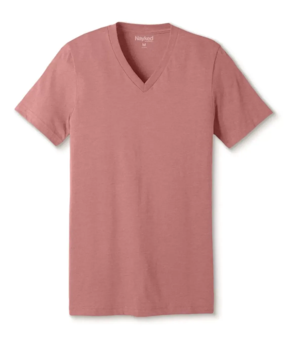 Men'S Classic Soft Heathered Short Sleeve V-Neck T-Shirt