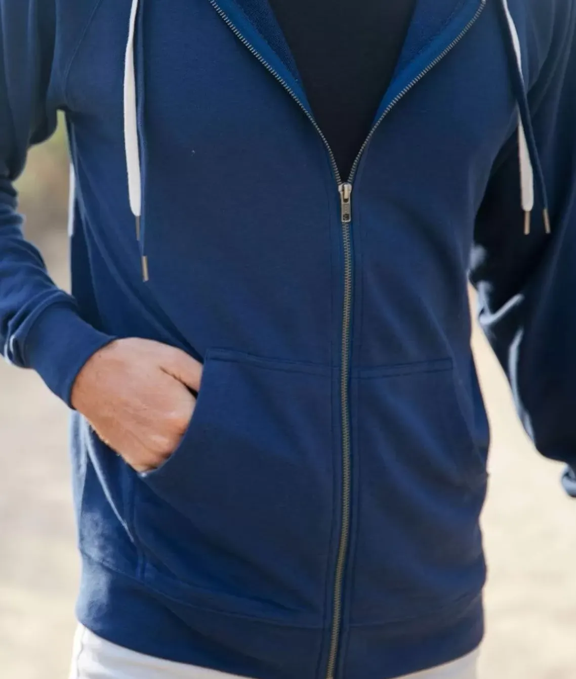 Men'S French Terry Full-Zip Hoodie