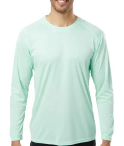 Men'S Long Islander Performance Upf Long Sleeve T-Shirt