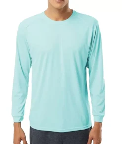 Men'S Long Islander Performance Upf Long Sleeve T-Shirt