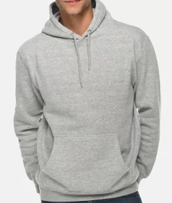 Men'S Midweight Premium Soft Pullover Sweatshirt Hoodie