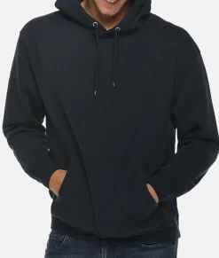 Men'S Midweight Premium Soft Pullover Sweatshirt Hoodie
