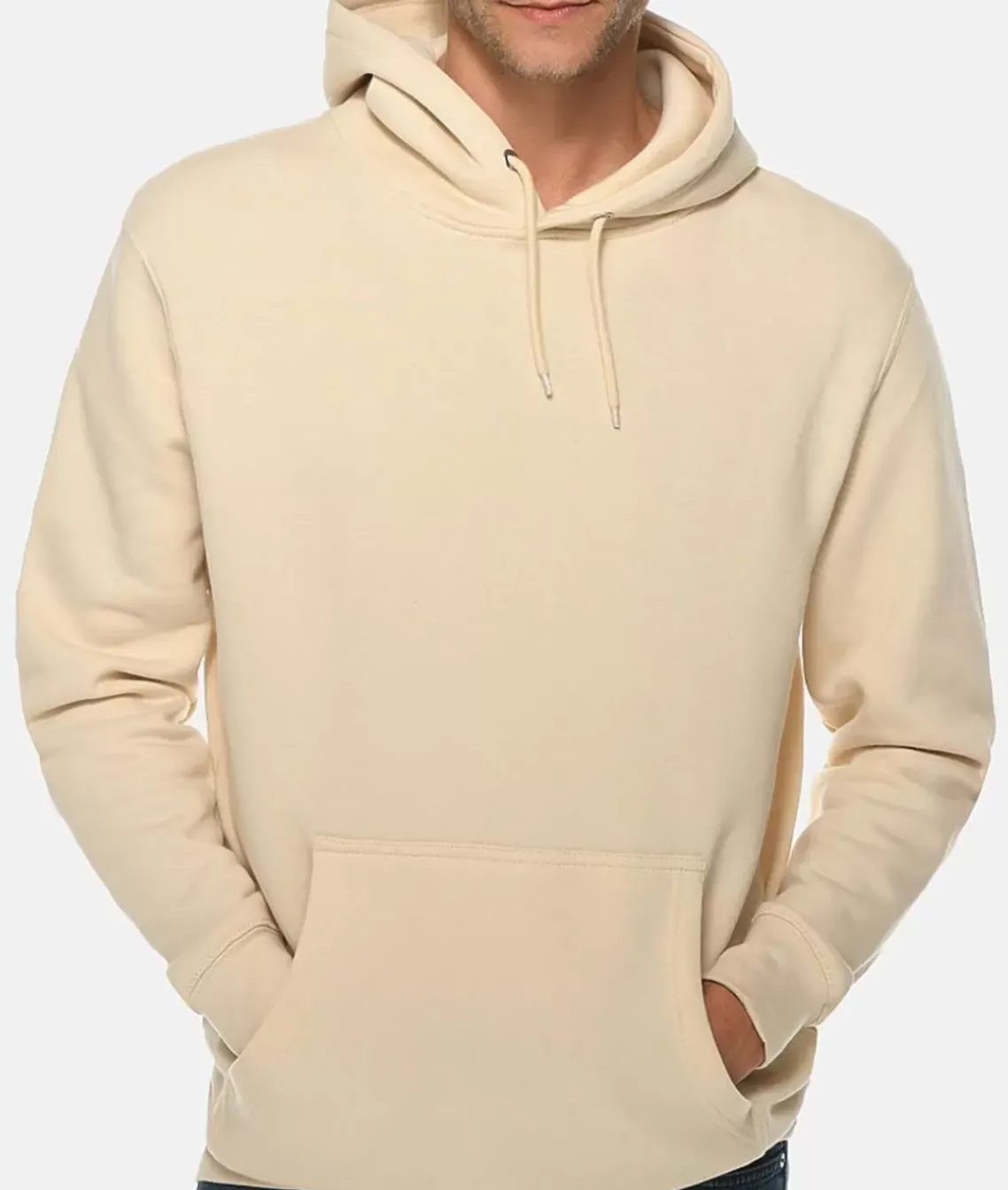 Men'S Midweight Premium Soft Pullover Sweatshirt Hoodie