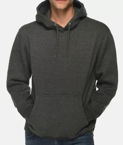 Men'S Midweight Premium Soft Pullover Sweatshirt Hoodie