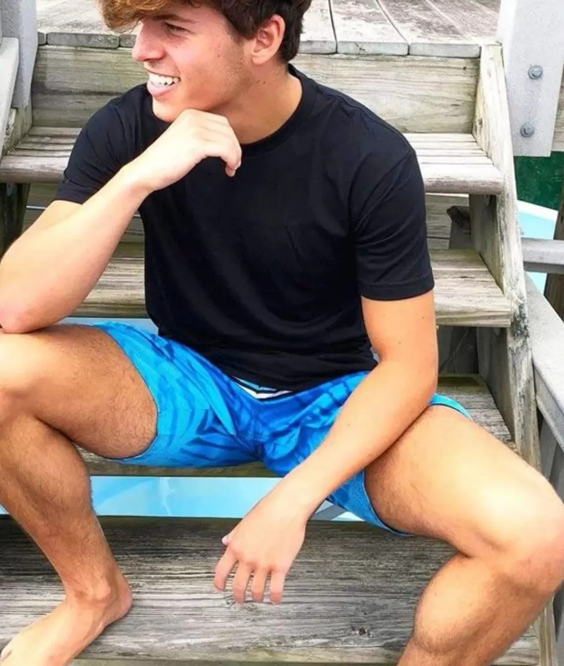 Men'S Palm Tree Board Short/Discontinued