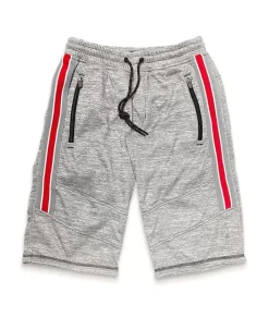 Men'S Performance Fleece Side Stripe Shorts/Discontinued