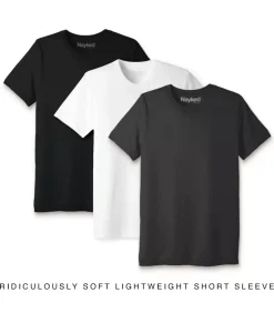 Men'S 3Pk Ridiculously Soft Lightweight Crew Neck T-Shirt Favorites