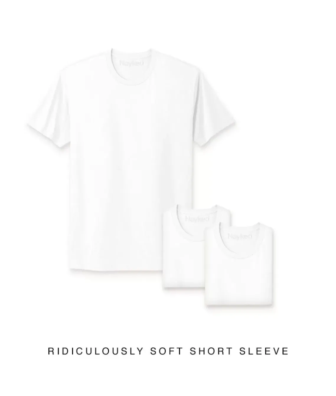 Men'S 3Pk Ridiculously Soft Short Sleeve Crew Neck 100% Cotton T-Shirt