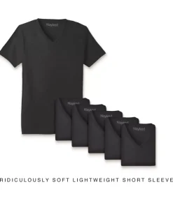 Men'S 6Pk Ridiculously Soft Lightweight V-Neck T-Shirt