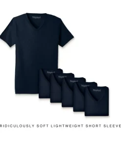 Men'S 6Pk Ridiculously Soft Lightweight V-Neck T-Shirt