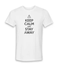 Men'S Ridiculously Soft 100% Cotton Graphic Tee | Keep Calm And Stay Away