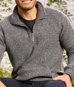 Men'S Ridiculously Soft Aspen Brushed Fleece 1/4 Zip