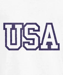 Men'S Ridiculously Soft Big Graphic T-Shirt | Usa Text