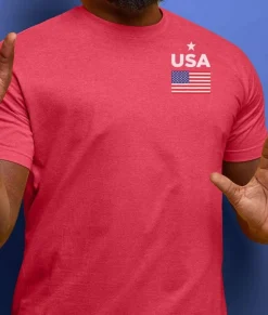 Men'S Ridiculously Soft Big Graphic T-Shirt | Usa