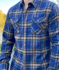 Men'S Ridiculously Soft Button Down Plaid Flannel Shirt