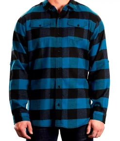 Men'S Ridiculously Soft Button Down Plaid Flannel Shirt
