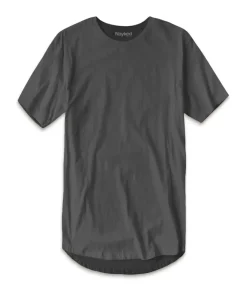 Men'S Ridiculously Soft Curved Hem Longline T-Shirt