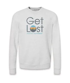 Men'S Ridiculously Soft Fleece Pullover Graphic Sweatshirt | Get Lost