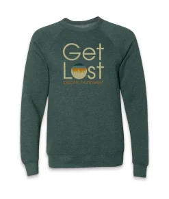 Men'S Ridiculously Soft Fleece Pullover Graphic Sweatshirt | Get Lost