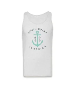 Men'S Ridiculously Soft Graphic Lightweight Tank Top | Sc Anchor