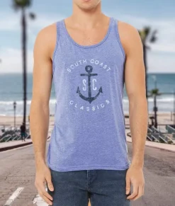 Men'S Ridiculously Soft Graphic Lightweight Tank Top | Sc Anchor