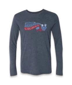 Men'S Ridiculously Soft Lightweight Long Sleeve Graphic Crew Shirt | Honor And Remember