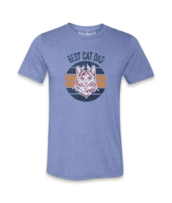 Men'S Ridiculously Soft Lightweight Graphic Tee | Best Cat Dad