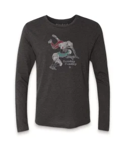 Men'S Ridiculously Soft Lightweight Long Sleeve Graphic Tee | Sunday Funday