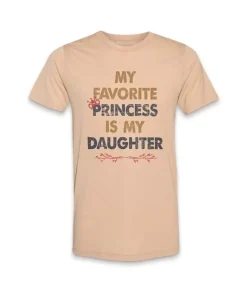 Men'S Ridiculously Soft Lightweight Graphic Tee | My Favorite Princess