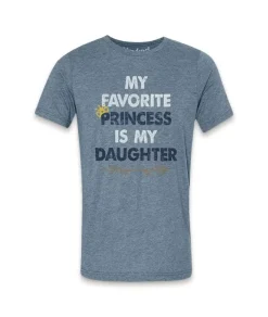 Men'S Ridiculously Soft Lightweight Graphic Tee | My Favorite Princess