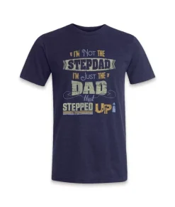 Men'S Ridiculously Soft Lightweight Graphic Tee | The Dad That Stepped Up