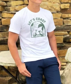 Men'S Ridiculously Soft Lightweight Graphic Tee | Let'S Coast