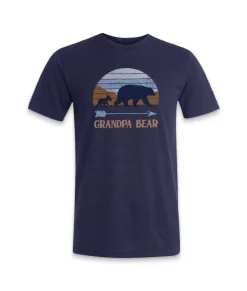 Men'S Ridiculously Soft Lightweight Graphic Tee | Grandpa Bear
