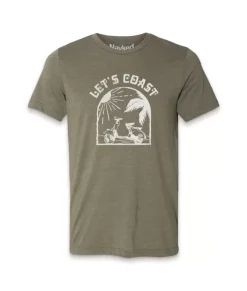 Men'S Ridiculously Soft Lightweight Graphic Tee | Let'S Coast