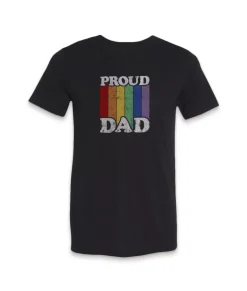 Men'S Ridiculously Soft Lightweight Graphic Tee | Proud Dad