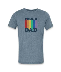 Men'S Ridiculously Soft Lightweight Graphic Tee | Proud Dad