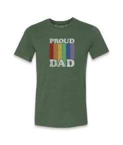 Men'S Ridiculously Soft Lightweight Graphic Tee | Proud Dad