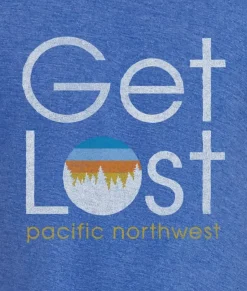 Men'S Ridiculously Soft Lightweight Long Sleeve Graphic Tee | Get Lost