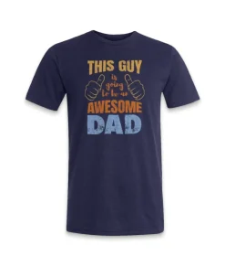 Men'S Ridiculously Soft Lightweight Graphic Tee | Awesome Dad-To-Be